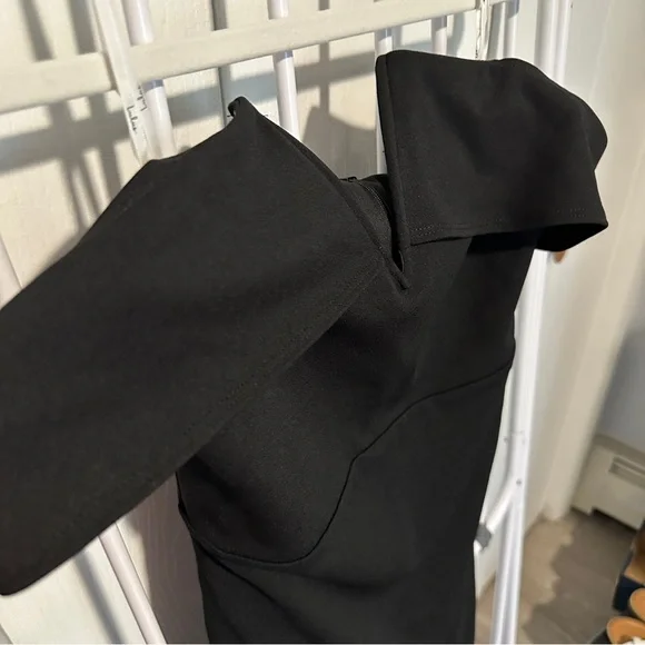 Lulu’s Black Bodycon Midi Dress - Picture 3 of 6